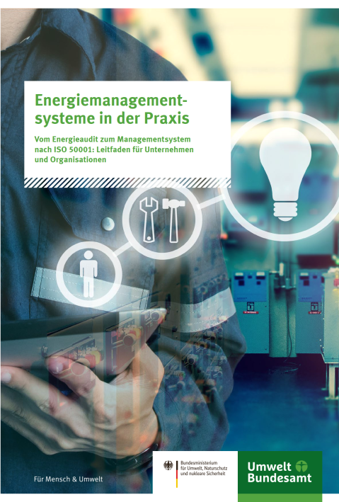 Titelblatt der Publikation "Energiemanagementsysteme in der Praxis"