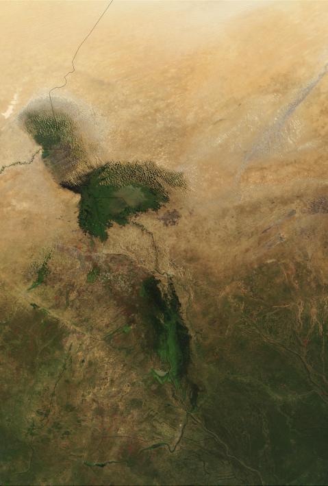 Lake Chad from Space