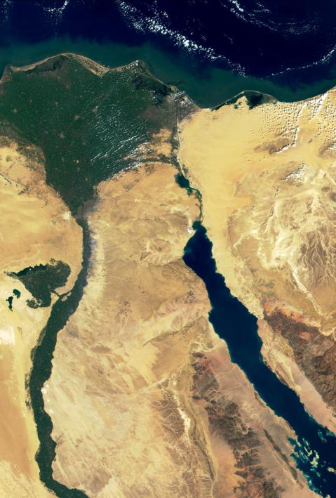 The Nile Delta, Egypt