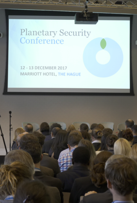 Plenary session ta the Planetary Security Conference 2017