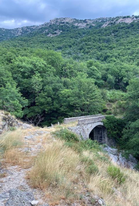 Bridge South of France countryside