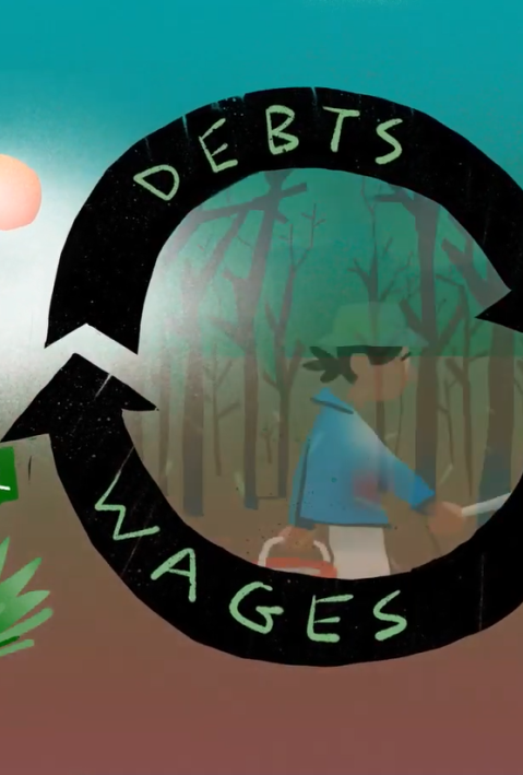 Cycle of debt and wages in Samnang's story