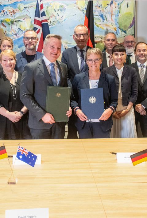 Energy partnership Germany and Australia