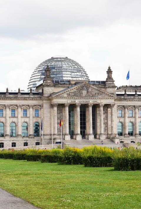 Der Bundestag in Berlin 