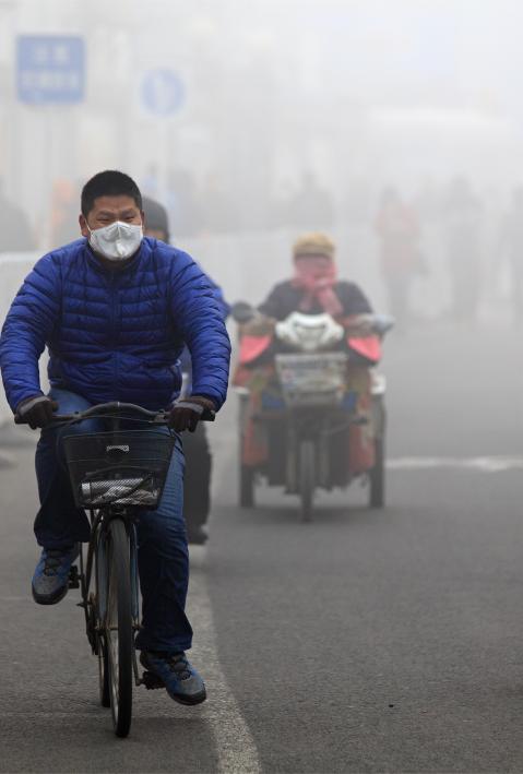 Smogg in BEIJING, CHINA