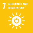 sdg logo 7 bezahlbare und saubere energie