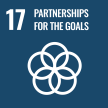sdg 17 logo globale partnerschaften
