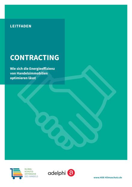 Cover des Contracting-Leitfaden für den Einzelhandel