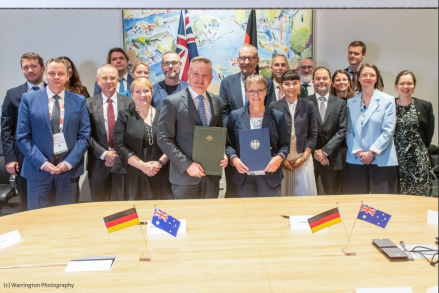 Australien und Deutschland unterschreiben die neue Partnerschaft