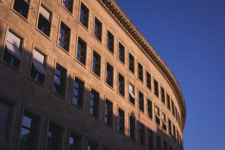 Gebäudeabschnitt des Auswärtigen Amts in Berlin