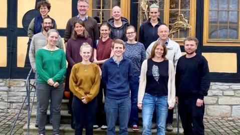 Group photo of the CAP4GI project team