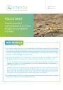 Policy Brief - IMPREX Towards successful implementation of preventive drought risk management in Europe - adelphi