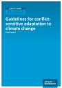 Cover Guidelines for conflict-sensitive adaptation to climate change