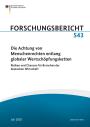 Cover der Studie "Die Achtung von Menschenrechten entlang globaler Wertschöpfungsketten"