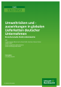 Cover UBA adelphi Branchenstudie Umweltrisiken Elektronik