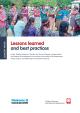 Lessons learnt and best practices - Caritas adelphi