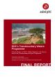 SDCs Transboundary Waters Programme - external review 2016 - adelphi