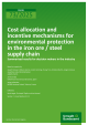 Cover Cost allocation and incentive mechanisms  for environmental protection in the iron ore  / steel supply chain   Summarised results for decision makers in the industry 