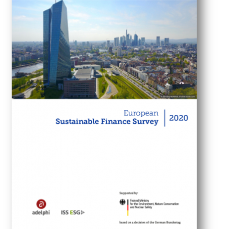 European Sustainable Finance Survey 2020: Report