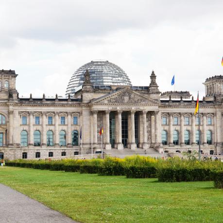 Der Bundestag in Berlin 