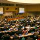 View of the dais during the 2017 HLPF