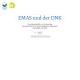 Cover der Publikation "EMAS und der DNK"