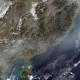 Fires and pollution in Southern China and Vietnam