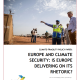 Cover: Europe and Climate Security
