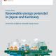Cover of the Study on Renewable Energy Potential in Japan and Germany