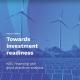Cover for Towards investment  readiness. NDC financing and good practices analysis. Policy Brief