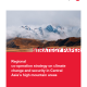 Cover of the strategy paper Regional Co-operation strategy on climate change and security in Central Asia's high mountain areas