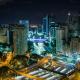 Picture of Terminal Bandeira, São Paulo, Brazil, at night