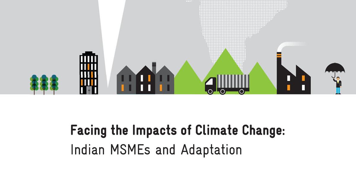 Facing the Impacts of Climate Change – Indian MSMEs and Adaptation ...