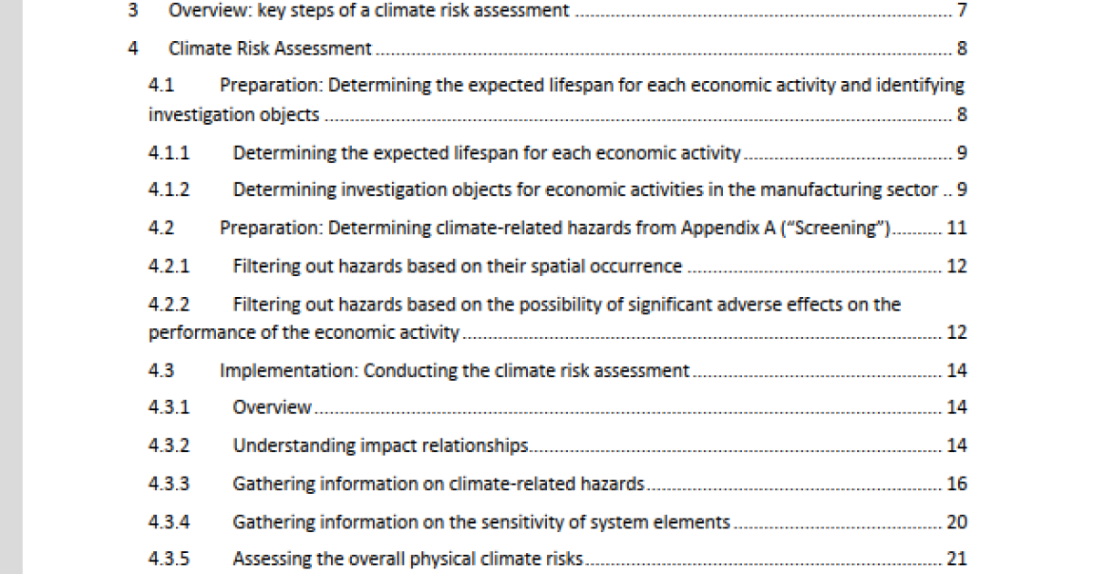 How to perform a robust climate risk and vulnerability assessment for ...